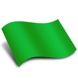 透明旗帜图标